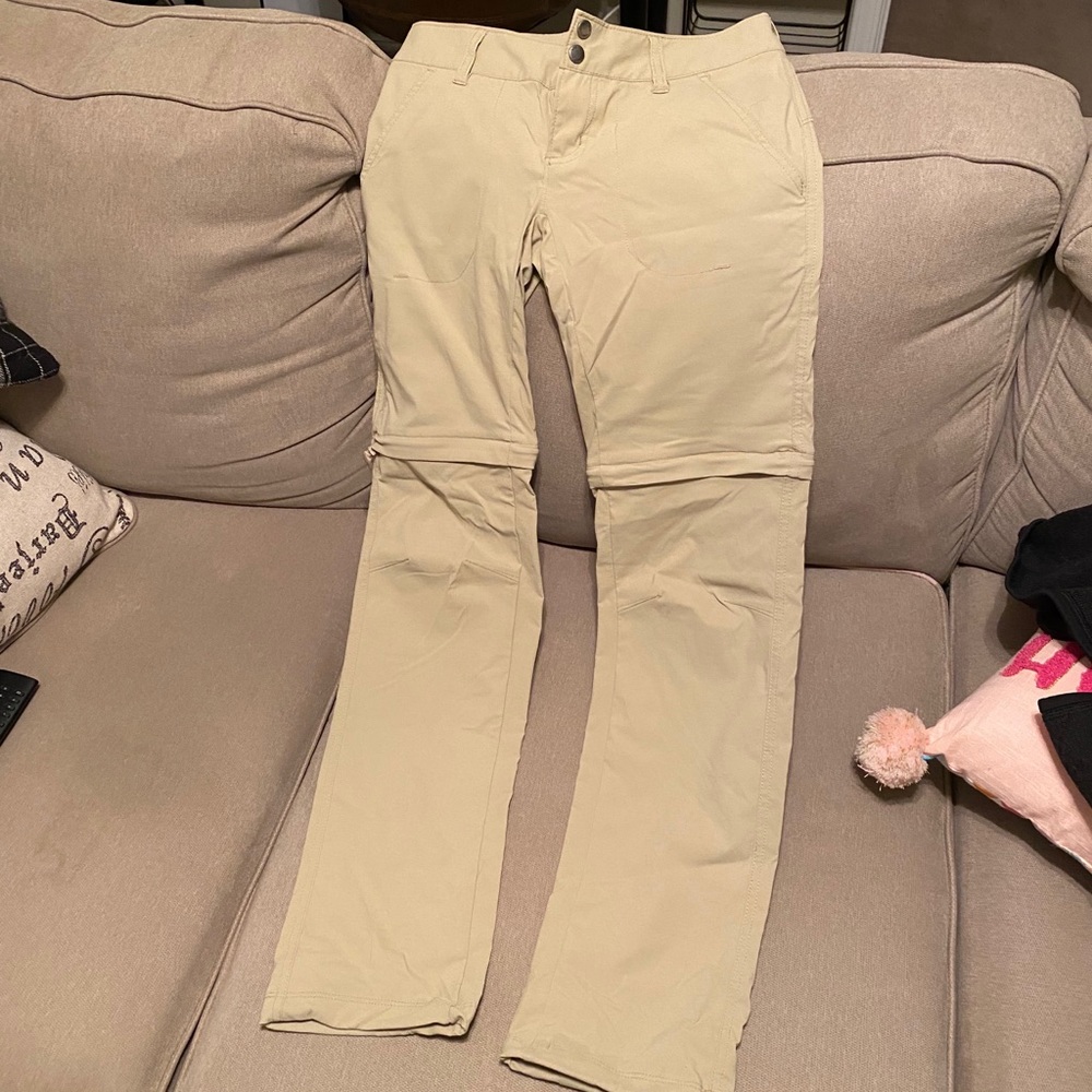 Tan Columbia Zip off pants Size 2